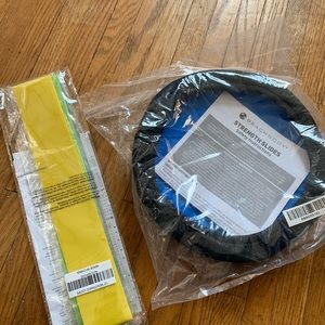 Beachbody sliders and resistance bands